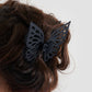 PLUR Chunky Butterfly Clip In Black