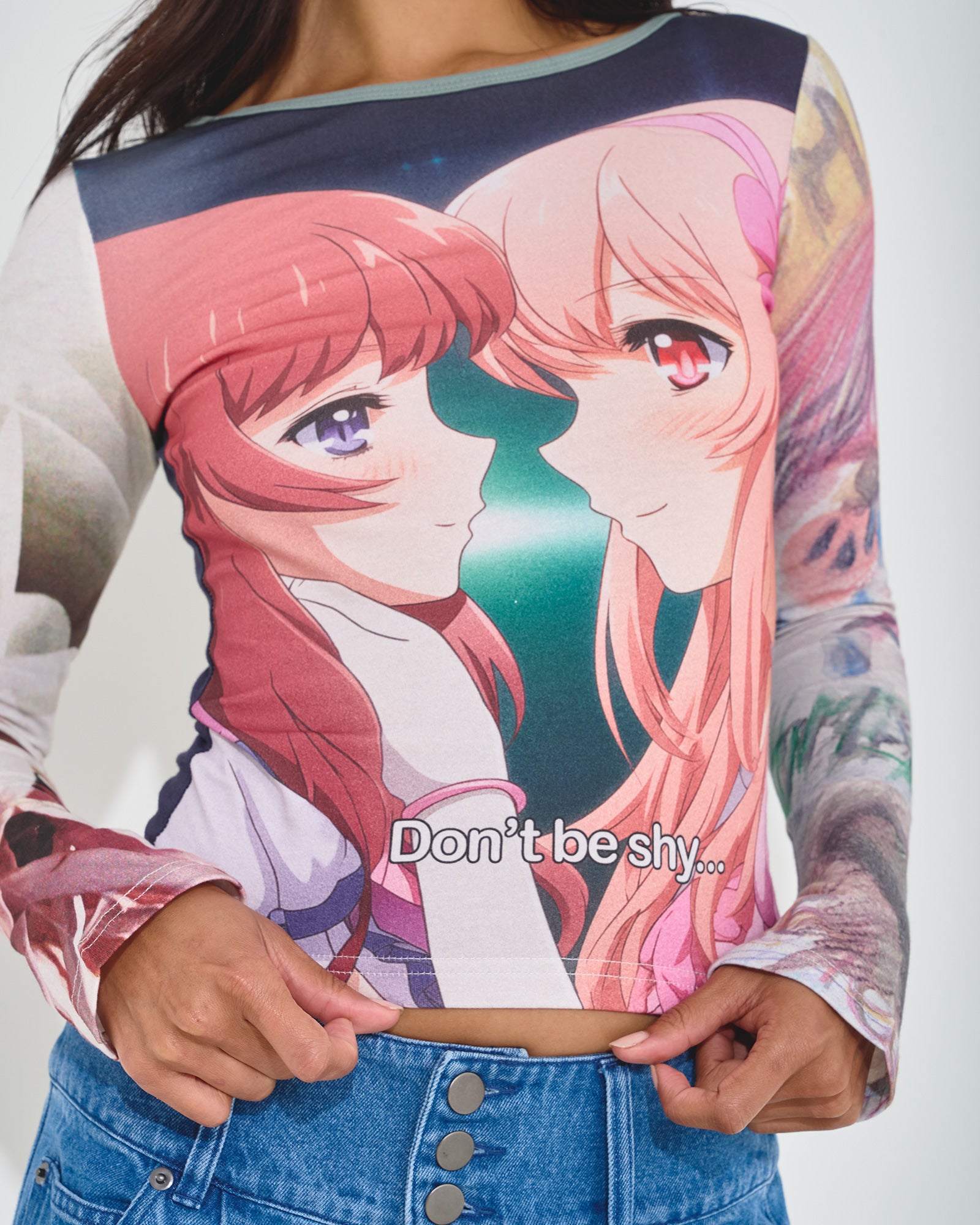 Don't Be Shy Long Sleeve Top