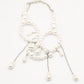 Chandelier Pearl Choker Stack Necklace