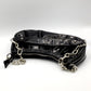 Black 90s Faux Croc Handbag - Bad Handwriting