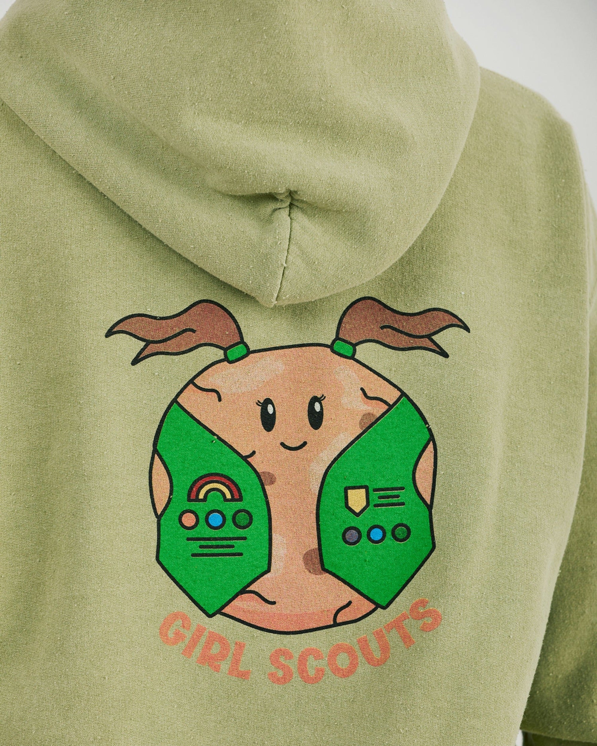 Girl Scout Hoodie Green Loungewear Hoodie Unisex Loungewear