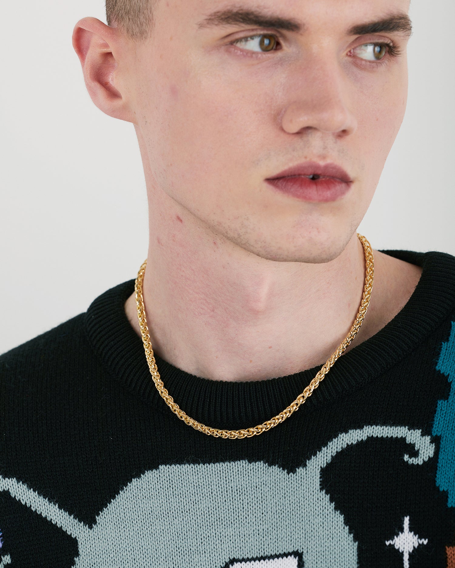 Golden Haze Chain Necklace - Bad Handwriting