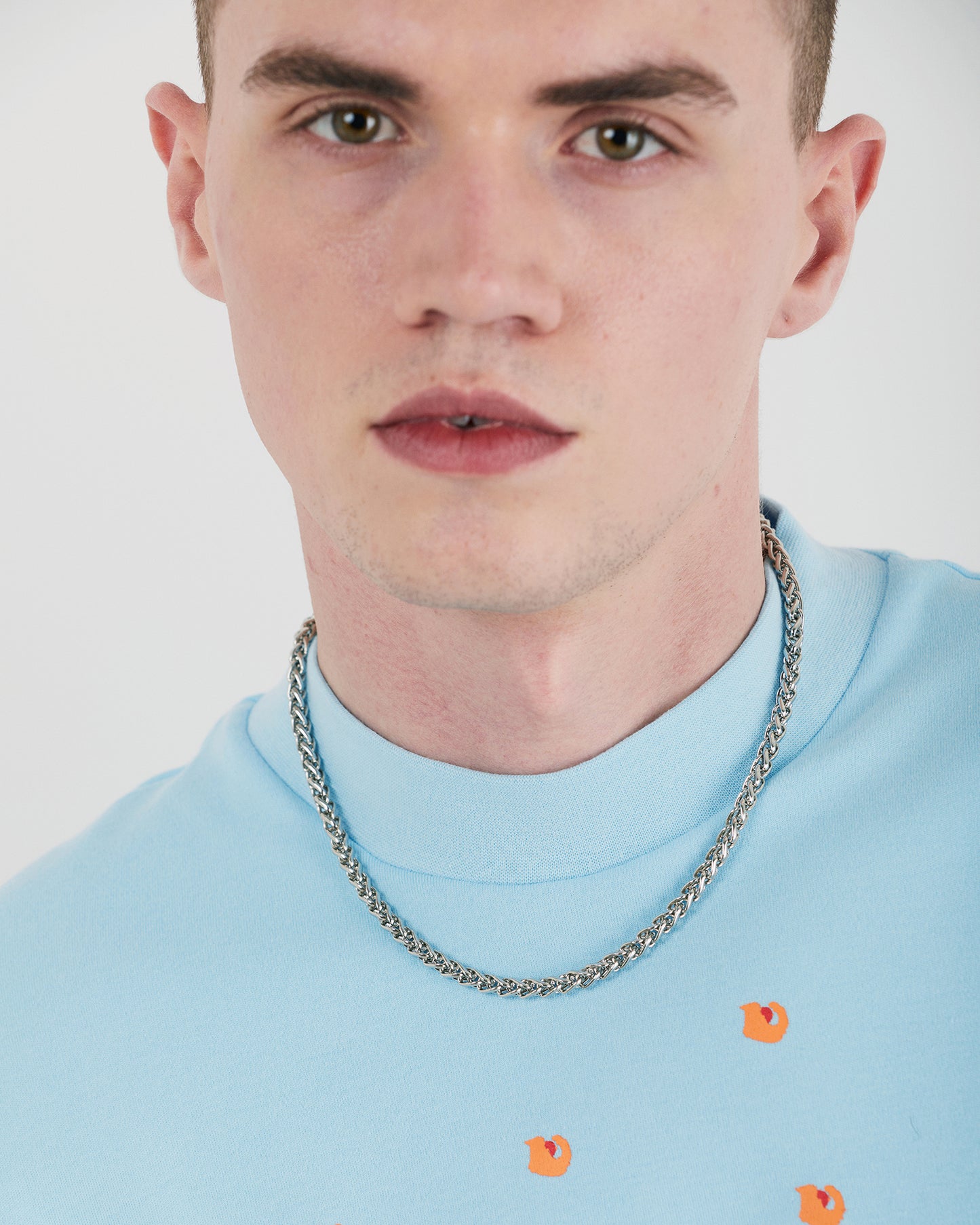 Silver Haze Chain Necklace - Bad Handwriting