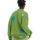 Cosmic Knitted Graphic Cardigan - Bad Handwriting