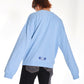 Mizu Staple Oversized Crew Neck Sweatshirt With Graphic In Blue
