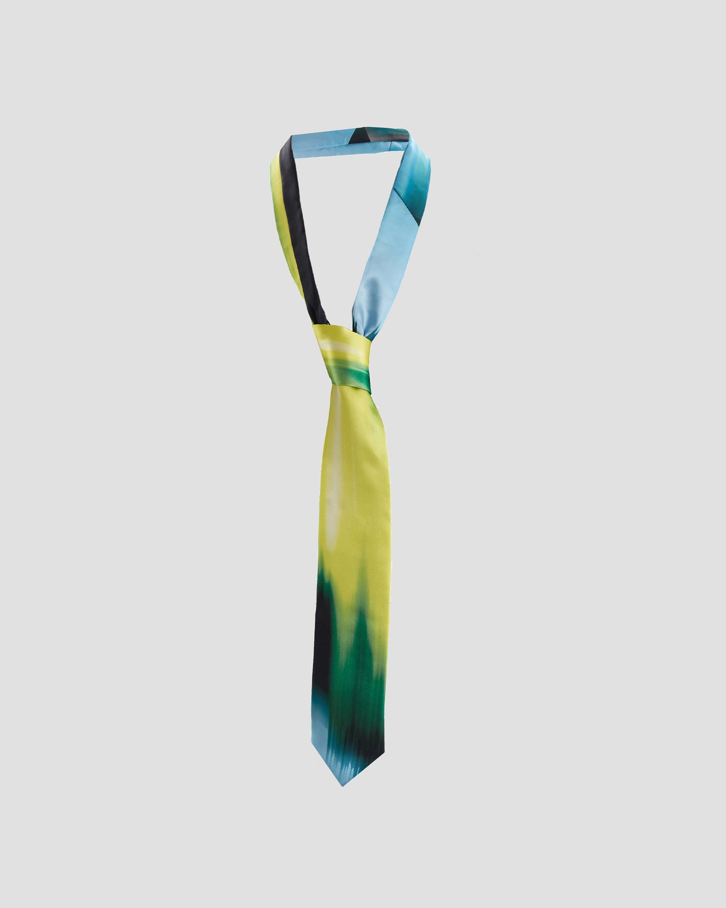 Liquid Tie with Print in Multicolour